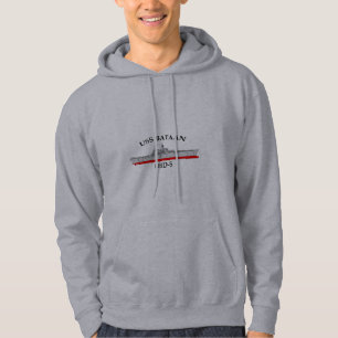 USS BATAAN, LHD5, AMPHIBIOUS ASSAULT SHIP HOODIE