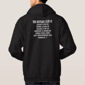 USS BATAAN (LHD-5) HOODIE (Achterkant)
