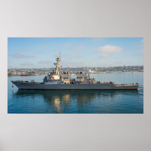 USS Benvouw (DDG 65) Poster (Voorkant)