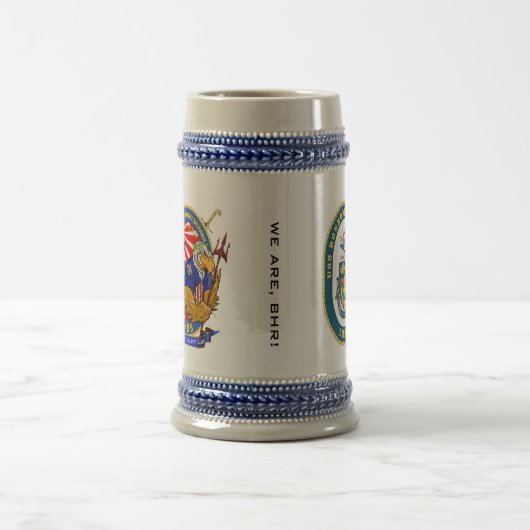 USS BHR LHD-6 stein Bierpul (Center)