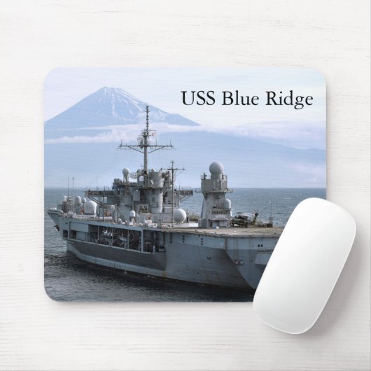 USS Blue Ridge LCC-19 Muismat (Met muis)