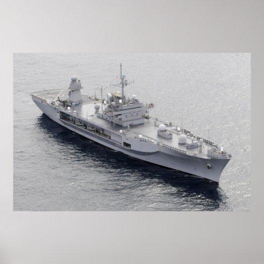 USS Blue Ridge (LCC 19) Poster (Voorkant)