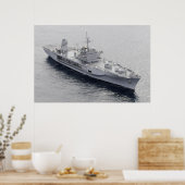 USS Blue Ridge (LCC 19) Poster (Keuken)