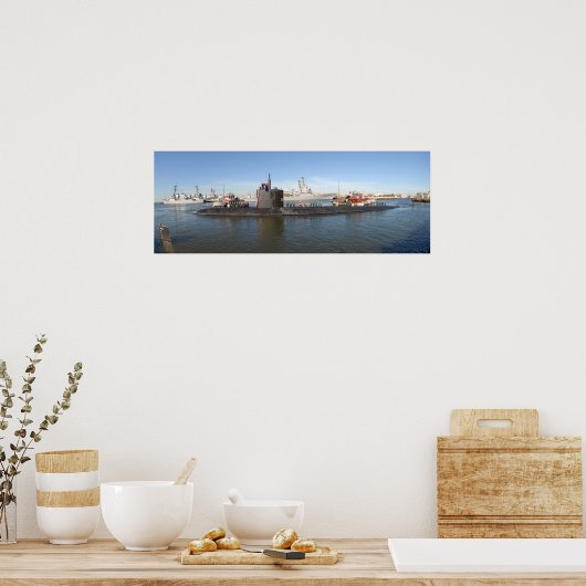 USS Boise (SSN 764) Poster (Keuken)