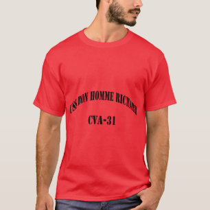 USS BON HOMME RICHARD CVA31 SCHEEPSWINKEL T-SHIRT