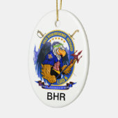 USS Bonhomme Richard LHD-6 levende kreeft Keramisch Ornament (Links)