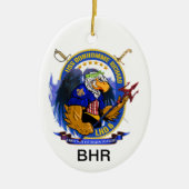 USS Bonhomme Richard LHD-6 levende kreeft Keramisch Ornament (Voorkant)