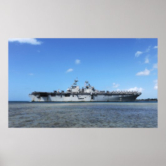 USS Boxer (LHD 4) Poster (Voorkant)