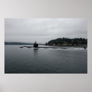 USS Bremerton (SSN 698) Poster