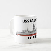 USS Brewton Koffiemok (Voorkant links)