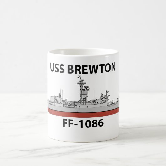 USS Brewton Koffiemok (Center)