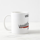 USS Brewton Koffiemok (Links)