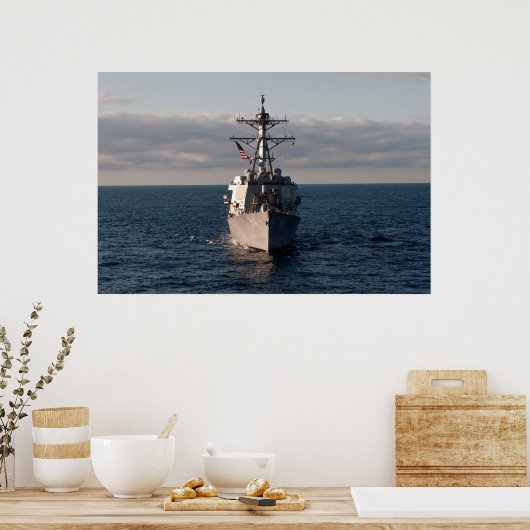 USS Bulkeley (DDG 84) Poster (Keuken)