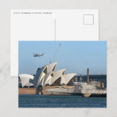 USS Canberra in Sydney Briefkaart (Voorkant / Achterkant)