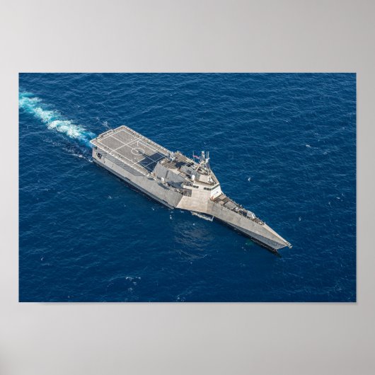 USS Canberra Poster (Voorkant)