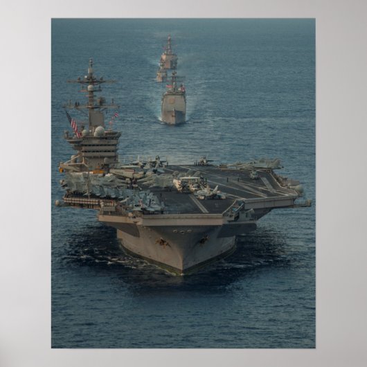 USS Carl Vinson (CVN 70) Poster (Voorkant)