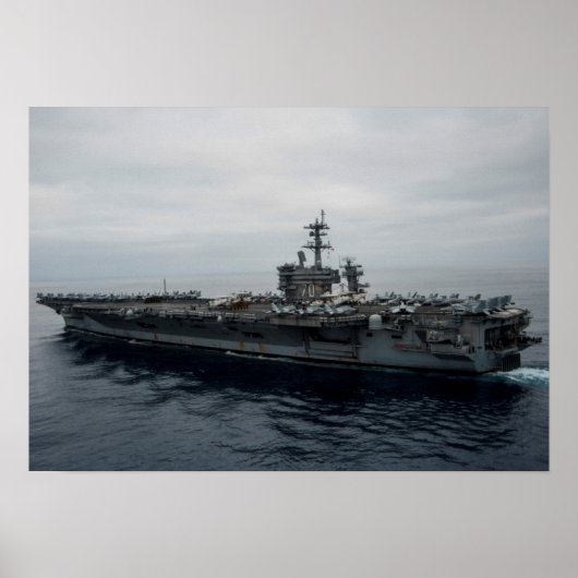 USS Carl Vinson (CVN 70) Poster (Voorkant)