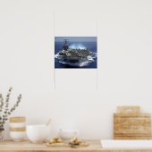 USS Carl Vinson (CVN 70) Poster (Keuken)