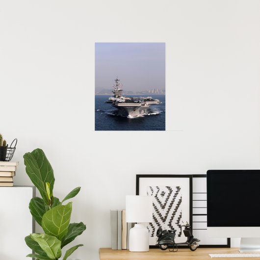 USS Carl Vinson (CVN 70) Poster (Thuiskantoor)