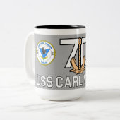 USS CARL VINSON MOK CVN-70 STERKTE VAN HET ZEE (Voorkant links)