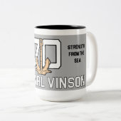 USS CARL VINSON MOK CVN-70 STERKTE VAN HET ZEE (Voorkant rechts)