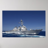 USS Carney (DDG 64) Poster (Voorkant)
