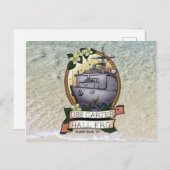 USS Carter Hall FRG Briefkaart (Voorkant / Achterkant)