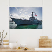USS Chafee (DDG 90) Poster (Keuken)