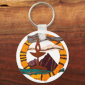 USS chalice, Unitarian Universalist, UU, chalice, Sleutelhanger (Voorkant)