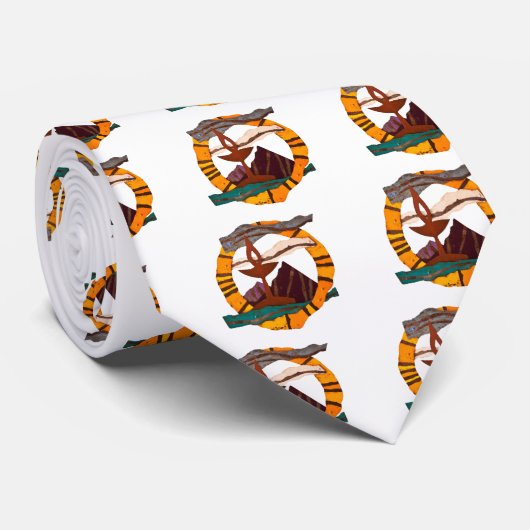 USS chalice, Unitarian Universalist, UU, chalice, Stropdas (Opgerold)