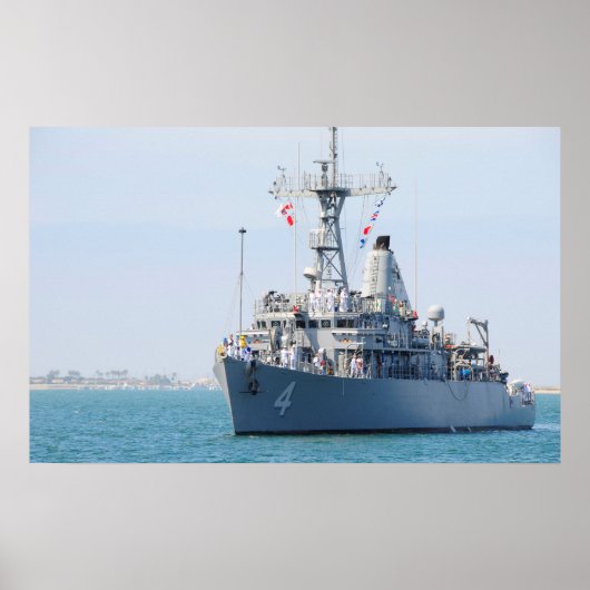 USS Champion (MCM 4) Poster (Voorkant)