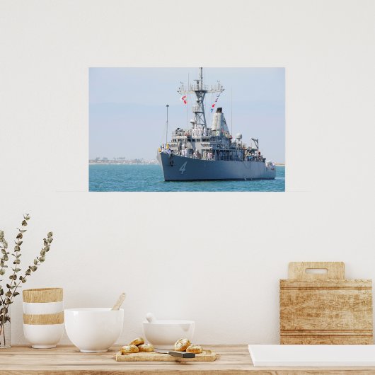 USS Champion (MCM 4) Poster (Keuken)