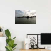 USS Charlotte (SSN 766) Poster (Thuiskantoor)