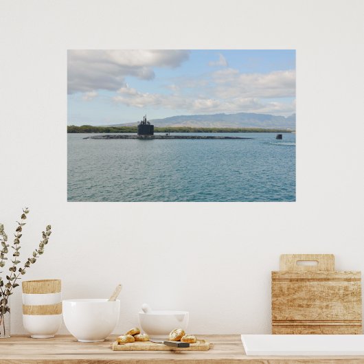 USS Cheyenne (SSN 773) Poster (Keuken)