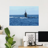 USS Chicago (SSN 721) Poster (Thuiskantoor)