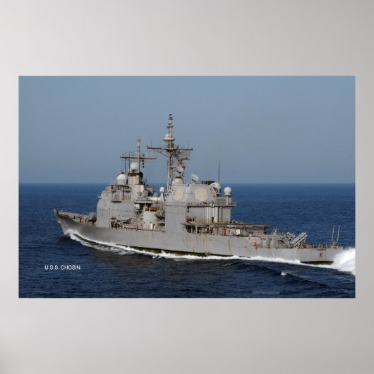 USS Chosin (CG 65) Poster (Voorkant)