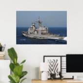 USS Chosin (CG 65) Poster (Thuiskantoor)