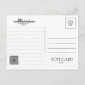 USS CIMARRON AO-177 OLIER - ANSICHTKAART BRIEFKAART (Achterkant)