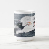 USS Cincinnati (SSN-693) Mok W/Achtergrond (Center)