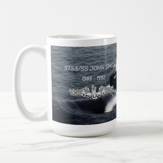 USS Cincinnati (SSN-693) Mok W/Achtergrond (Links)