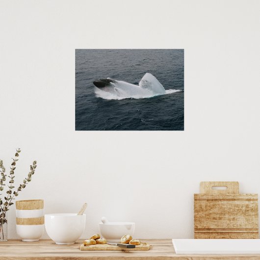 USS Columbus (SSN 762) Poster (Keuken)