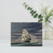 USS Congres Briefkaart (Staand voorkant)