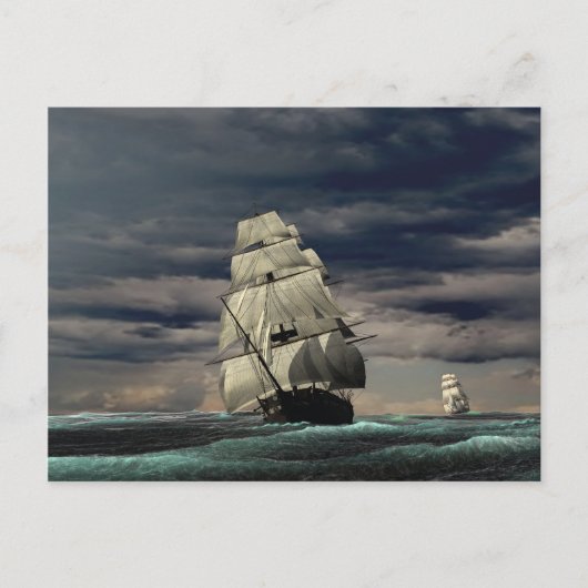 USS Congres Briefkaart (Voorkant)