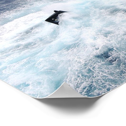 USS Connecticut (SSN 22) Poster (Hoek)