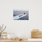 USS Connecticut (SSN 22) Poster (Keuken)