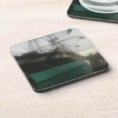 USS Constellation Bier Onderzetter (Linkerzijde)