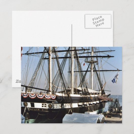 USS Constellation Briefkaart (Voorkant / Achterkant)