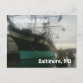 USS Constellation Briefkaart (Voorkant)