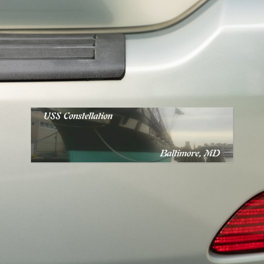 USS Constellation Bumpersticker (Op auto)