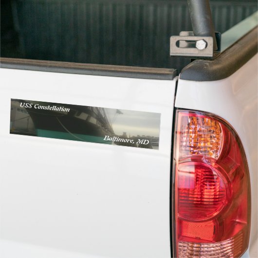 USS Constellation Bumpersticker (Op Truck)